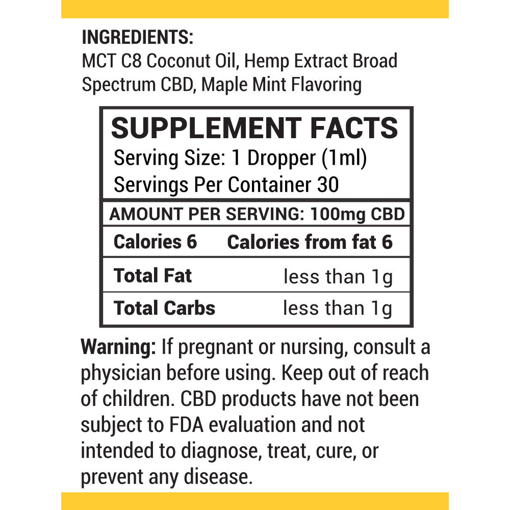 Life CBD Gold Broad Spectrum THC Free Hemp Extract 3000mg