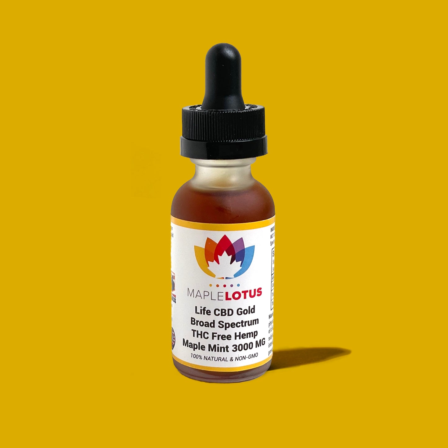 Life CBD Gold Broad Spectrum THC Free Hemp Extract 3000mg